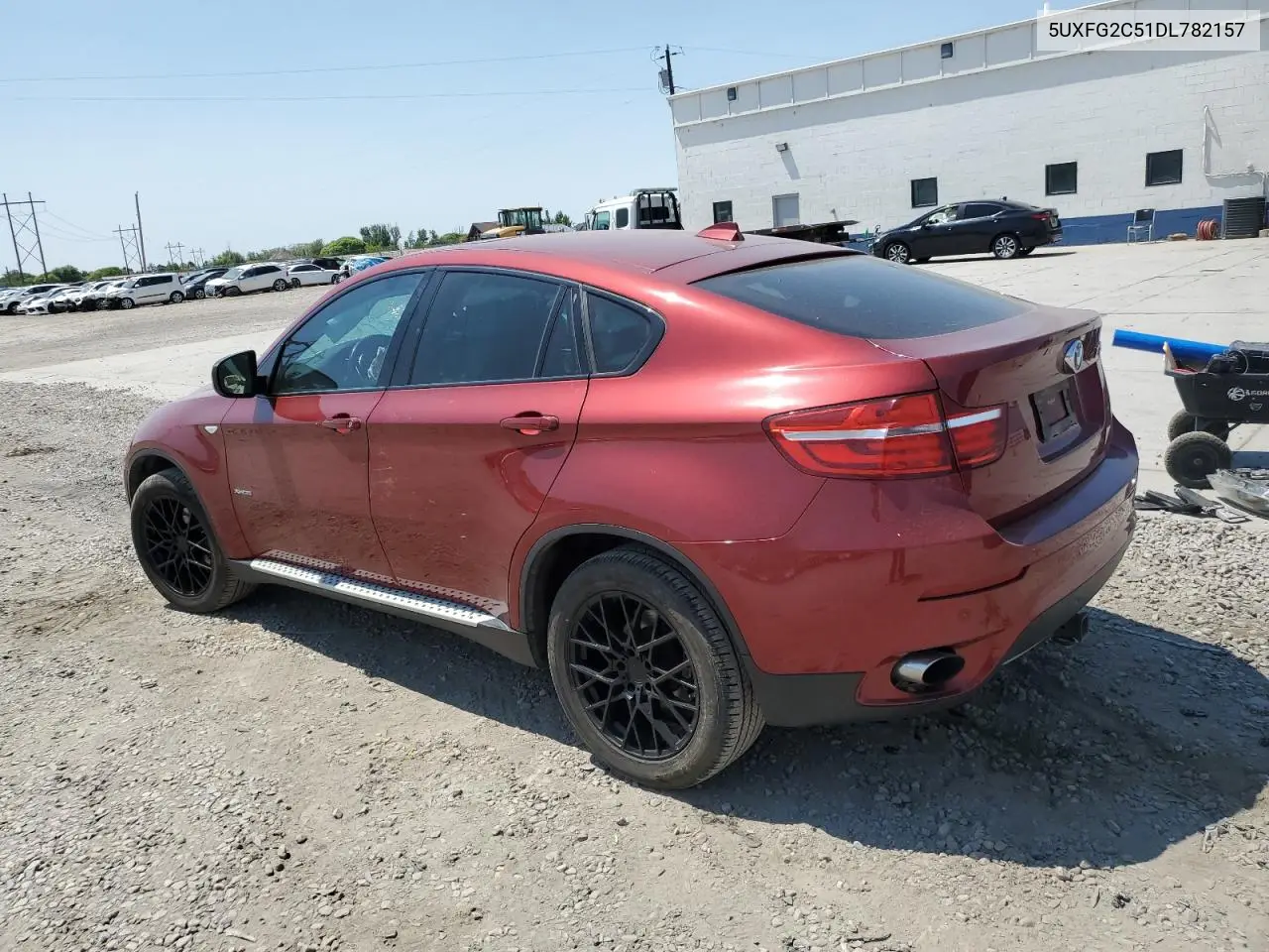 2013 BMW X6 xDrive35I VIN: 5UXFG2C51DL782157 Lot: 62762785