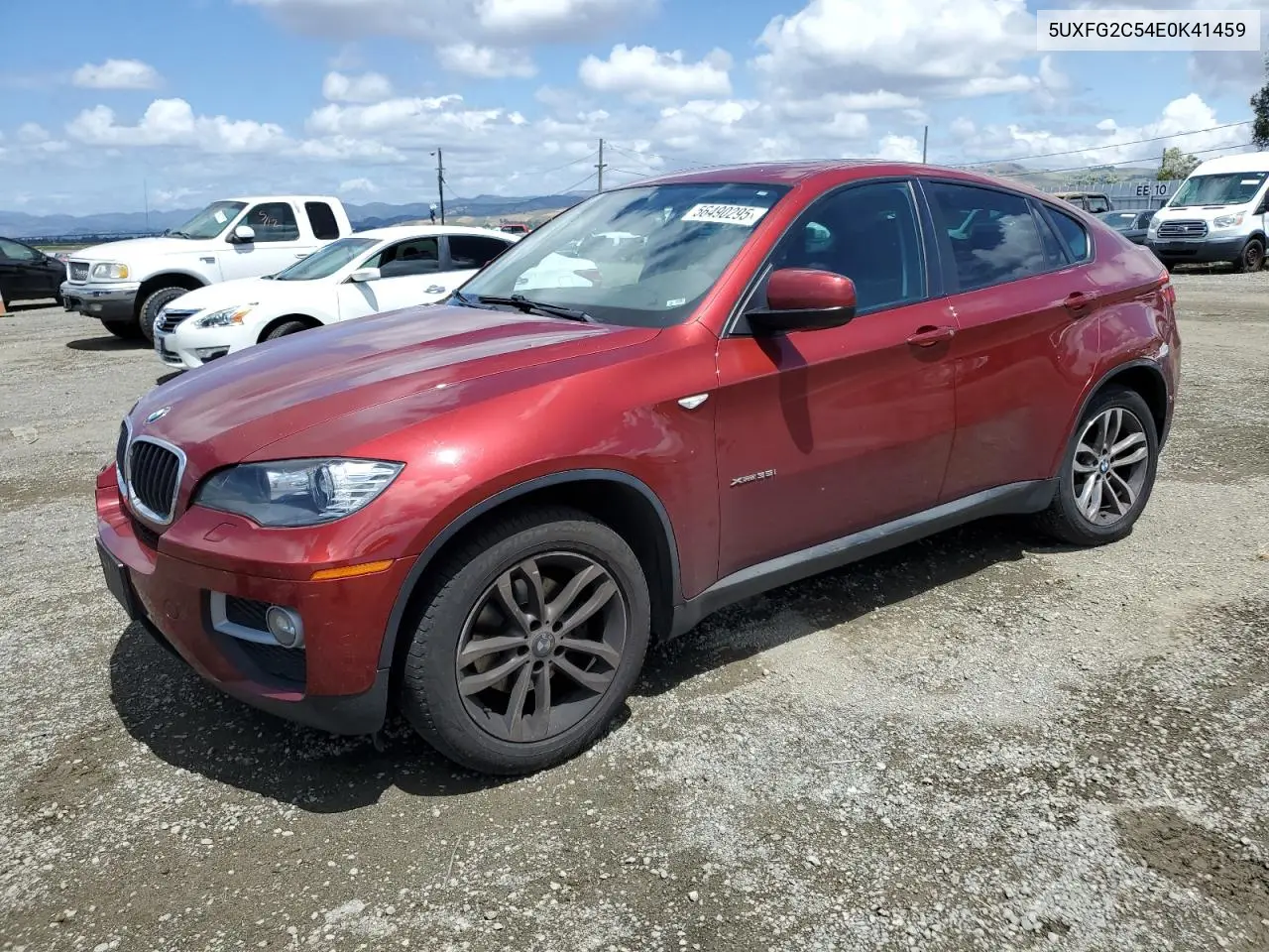 2014 BMW X6 xDrive35I VIN: 5UXFG2C54E0K41459 Lot: 56490295