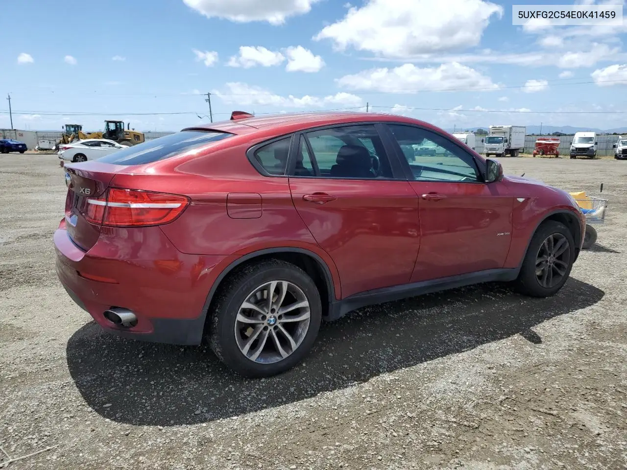 2014 BMW X6 xDrive35I VIN: 5UXFG2C54E0K41459 Lot: 56490295