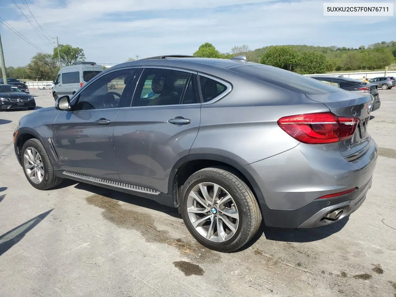2015 BMW X6 xDrive35I VIN: 5UXKU2C57F0N76711 Lot: 53861165