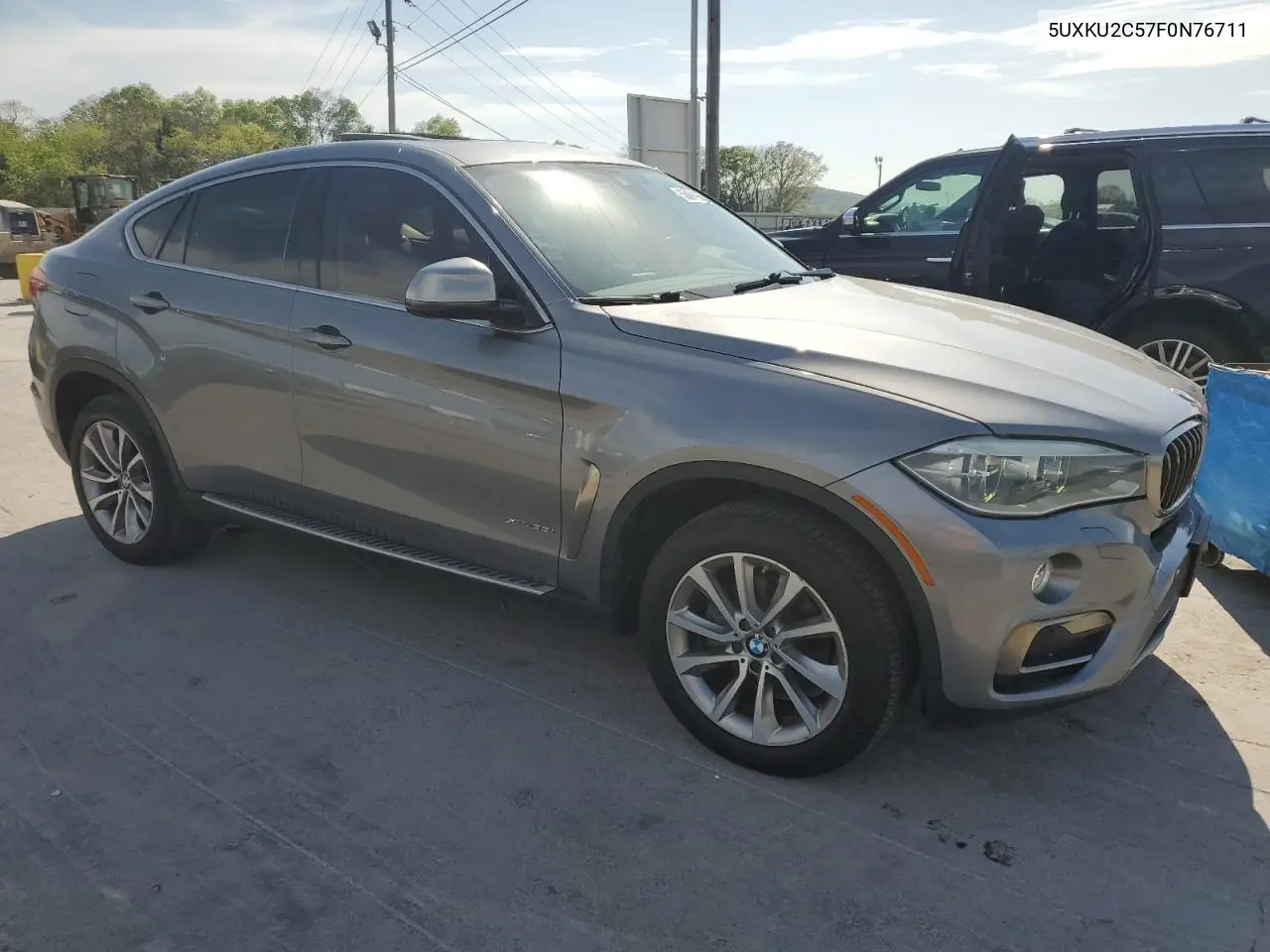 2015 BMW X6 xDrive35I VIN: 5UXKU2C57F0N76711 Lot: 53861165