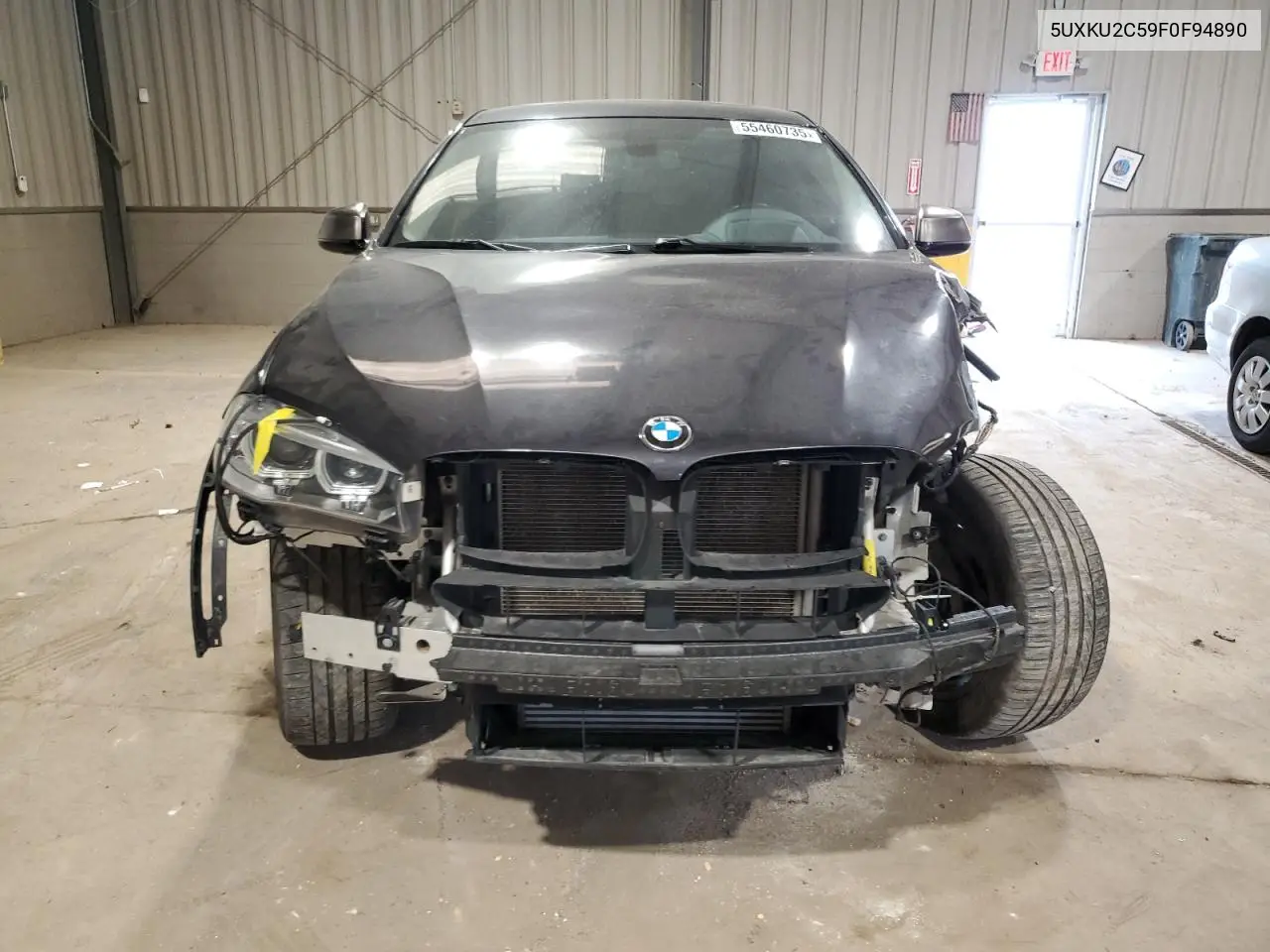 2015 BMW X6 xDrive35I VIN: 5UXKU2C59F0F94890 Lot: 55460735