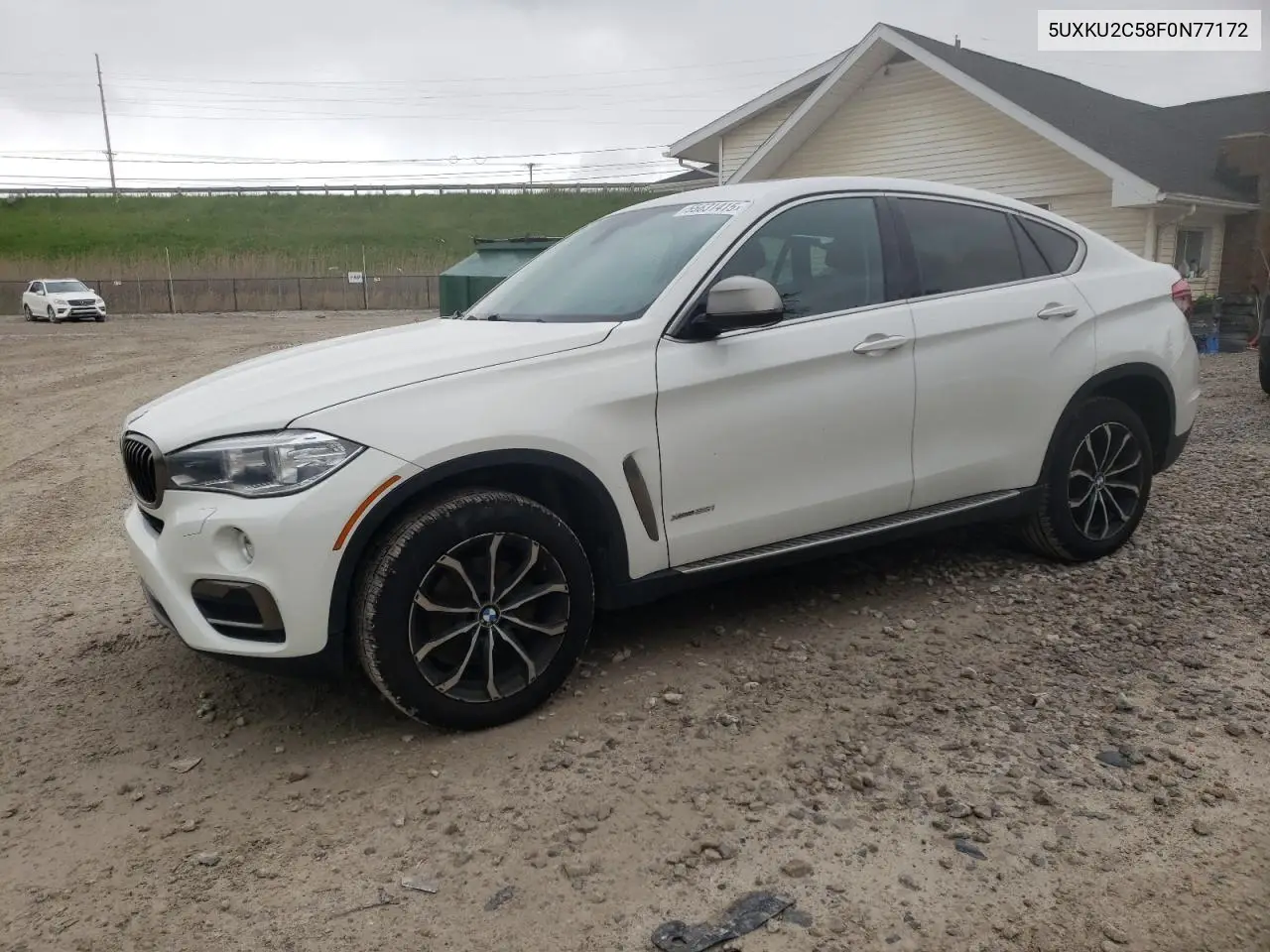 2015 BMW X6 xDrive35I VIN: 5UXKU2C58F0N77172 Lot: 55631415
