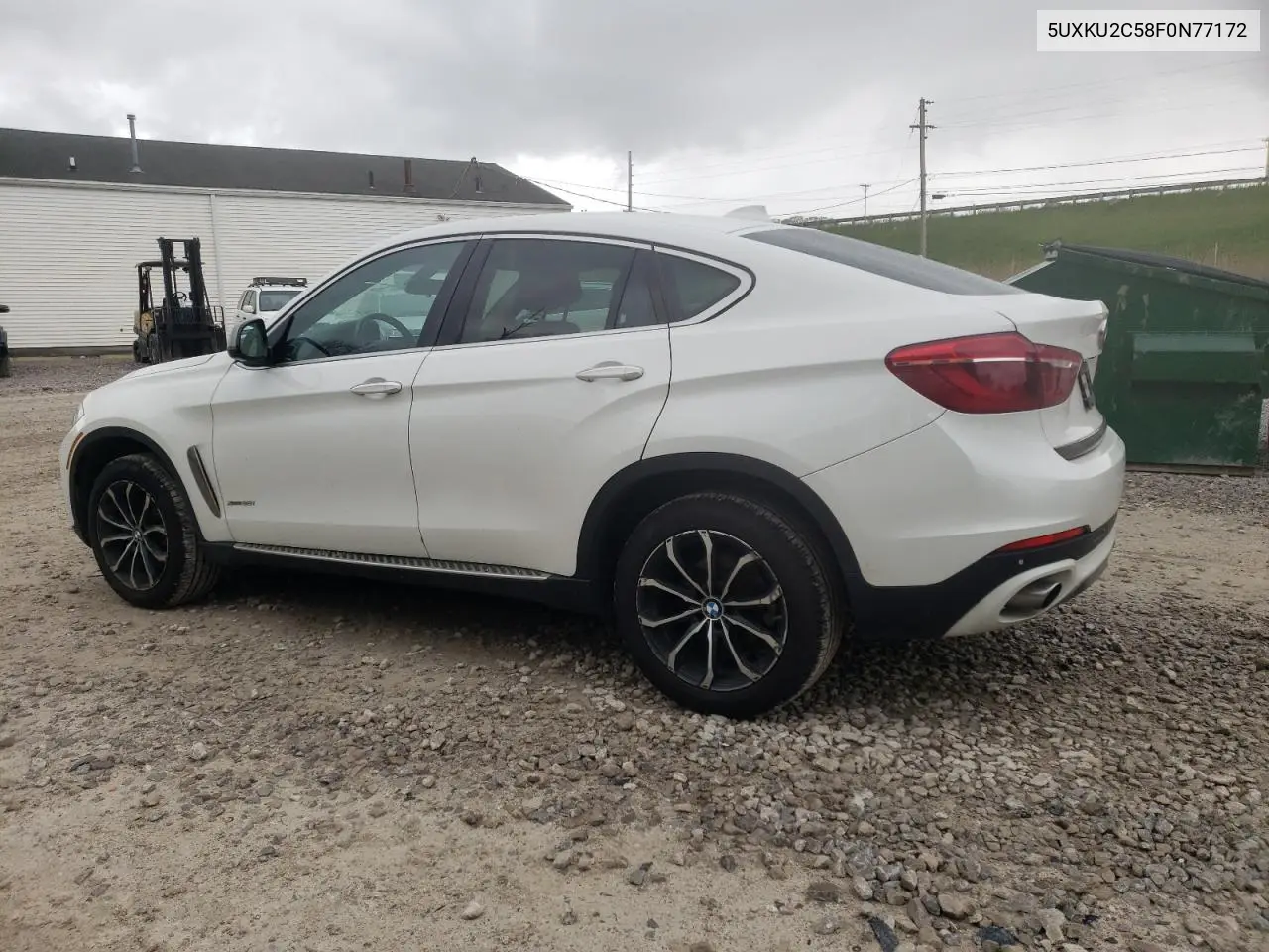 2015 BMW X6 xDrive35I VIN: 5UXKU2C58F0N77172 Lot: 55631415
