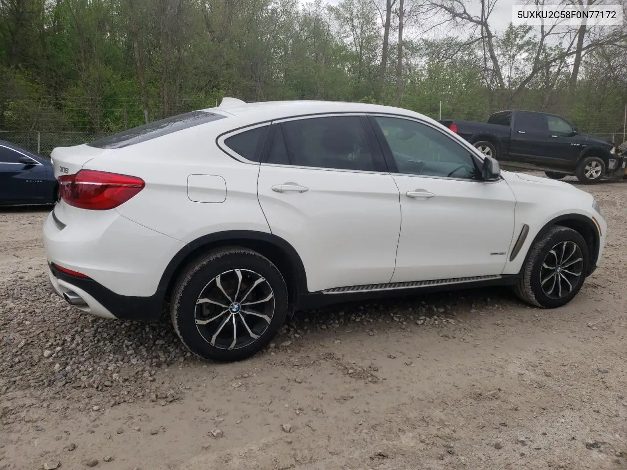 2015 BMW X6 xDrive35I VIN: 5UXKU2C58F0N77172 Lot: 55631415