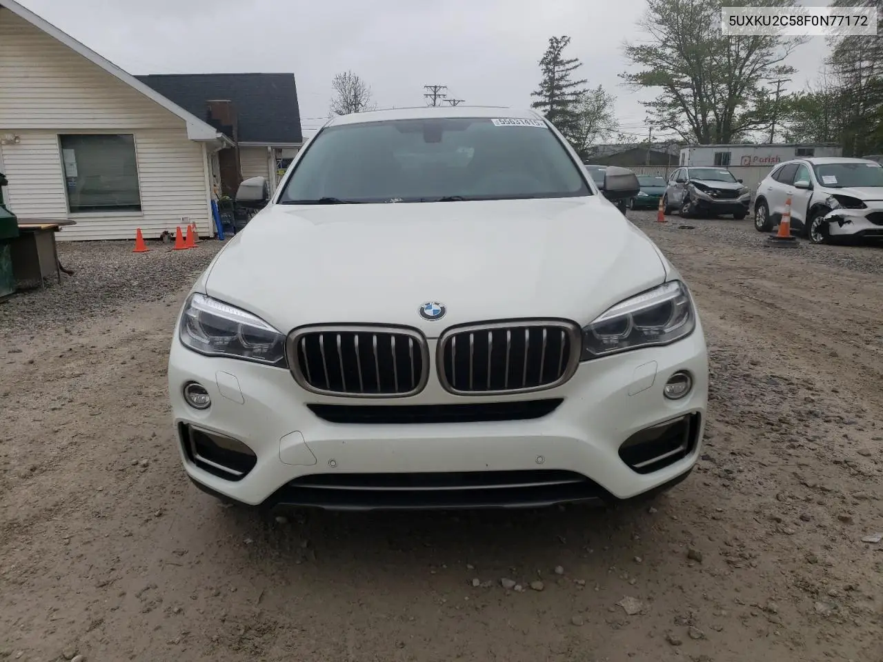 2015 BMW X6 xDrive35I VIN: 5UXKU2C58F0N77172 Lot: 55631415
