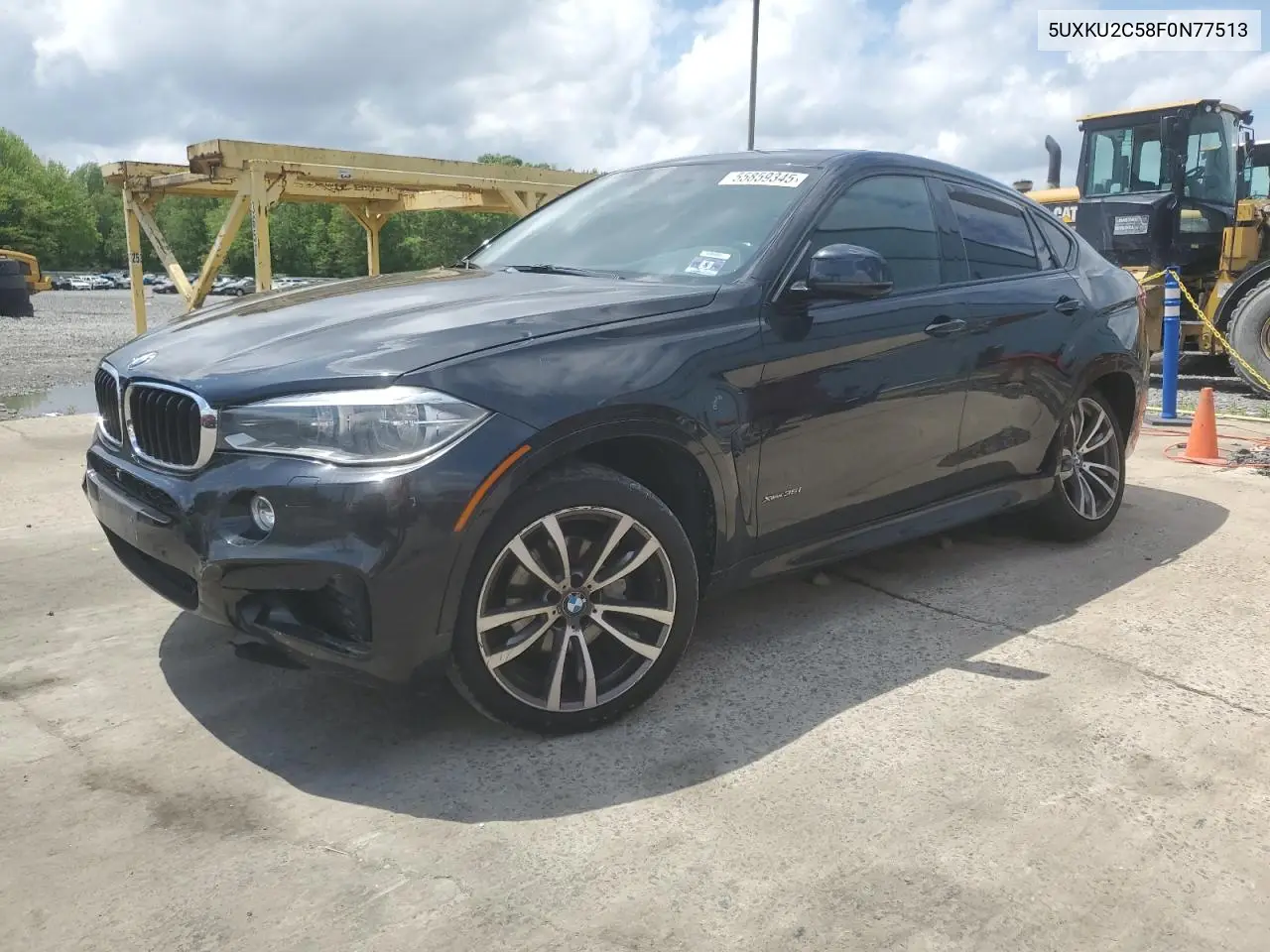 2015 BMW X6 xDrive35I VIN: 5UXKU2C58F0N77513 Lot: 55859345