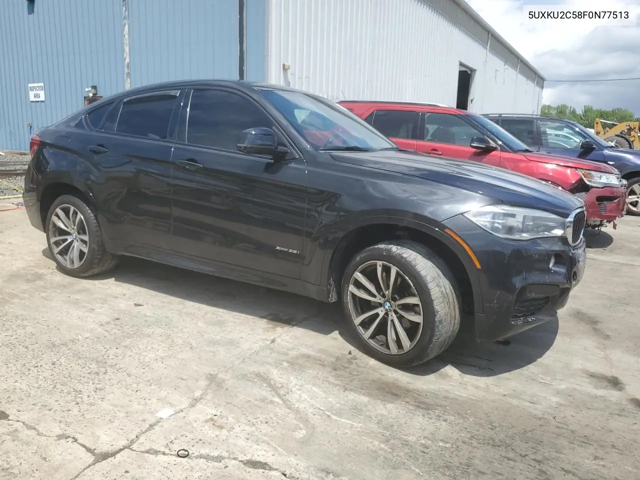 2015 BMW X6 xDrive35I VIN: 5UXKU2C58F0N77513 Lot: 55859345