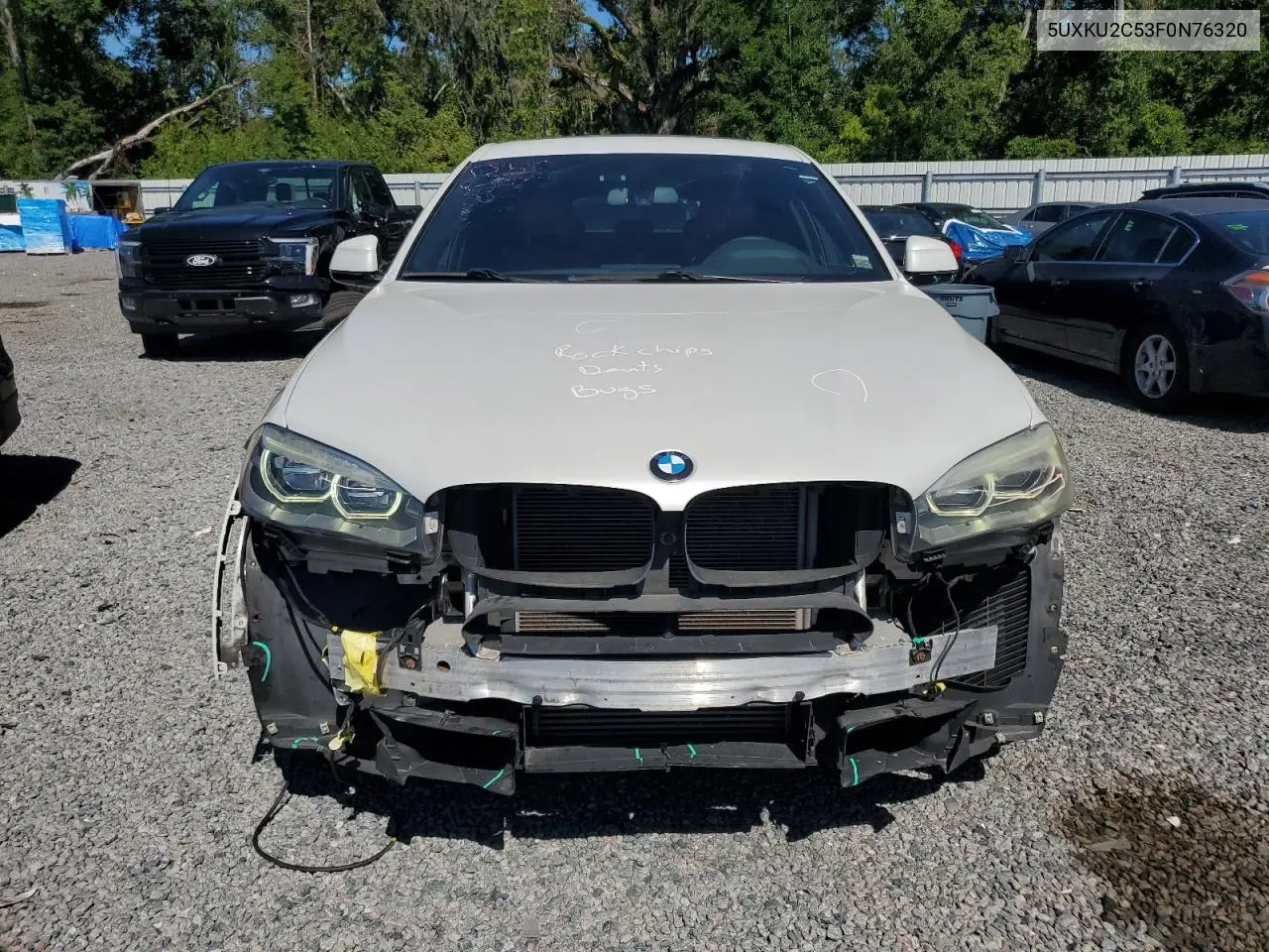 2015 BMW X6 xDrive35I VIN: 5UXKU2C53F0N76320 Lot: 60108925