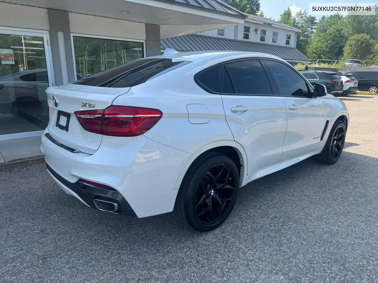 2015 BMW X6 xDrive35I VIN: 5UXKU2C57F0N77146 Lot: 62417235