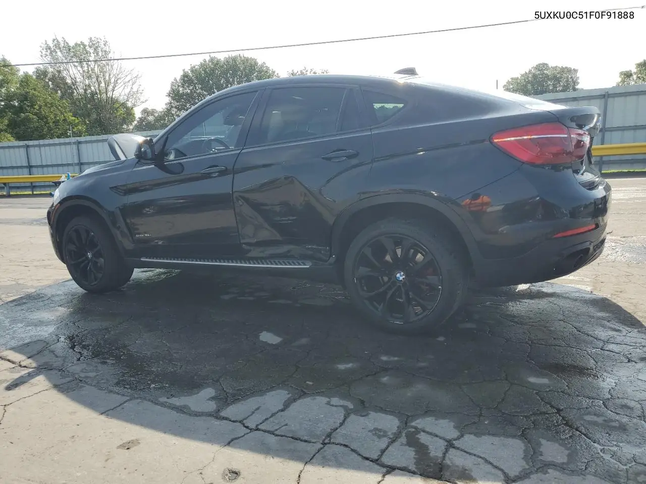 2015 BMW X6 Sdrive35I VIN: 5UXKU0C51F0F91888 Lot: 63059375