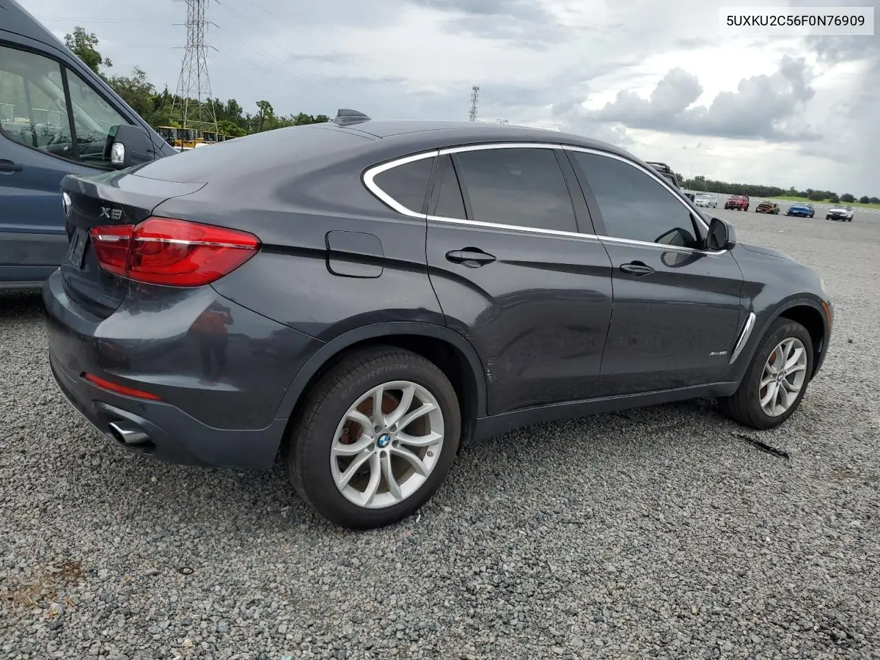 2015 BMW X6 xDrive35I VIN: 5UXKU2C56F0N76909 Lot: 63331455