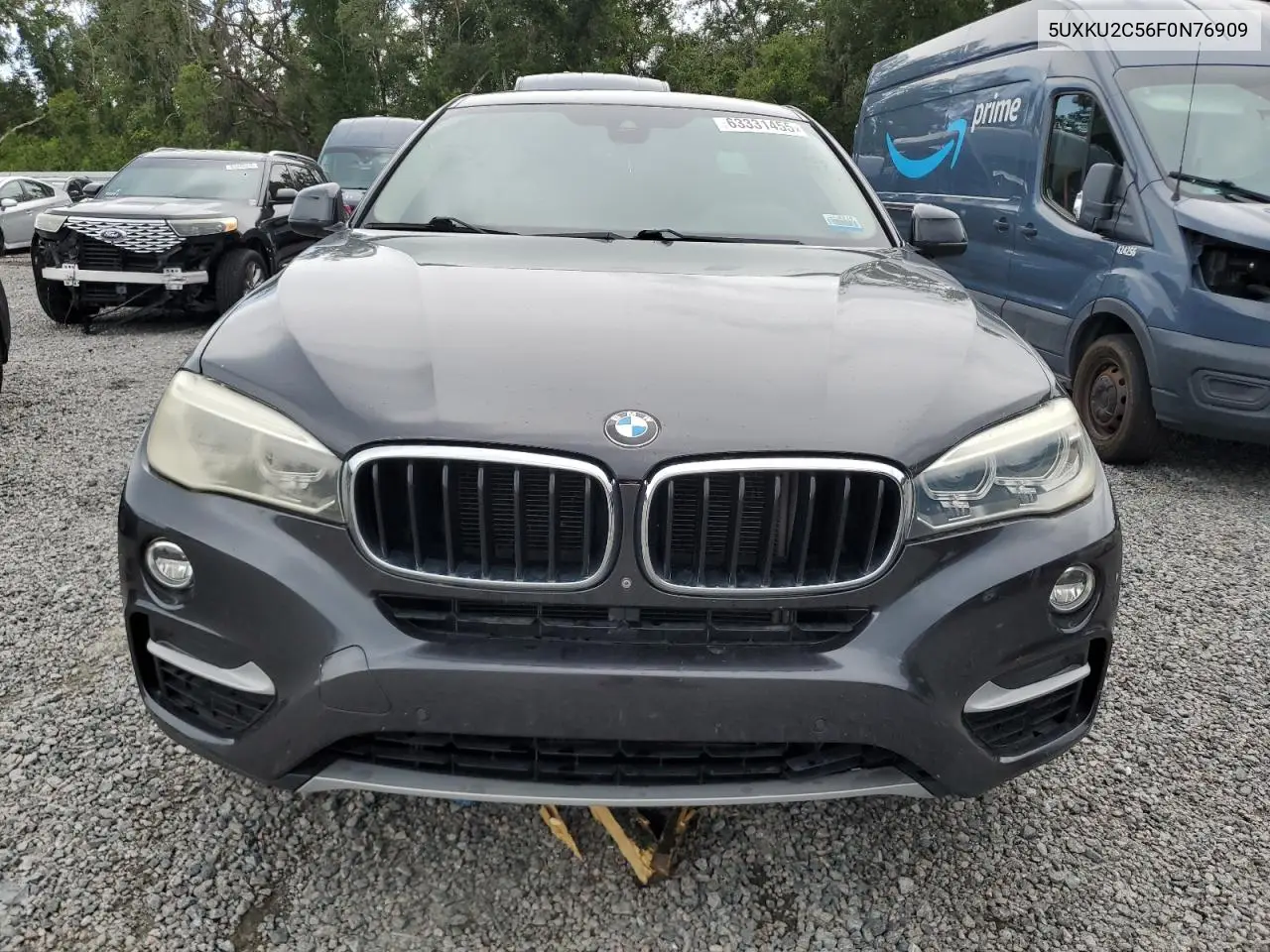 2015 BMW X6 xDrive35I VIN: 5UXKU2C56F0N76909 Lot: 63331455