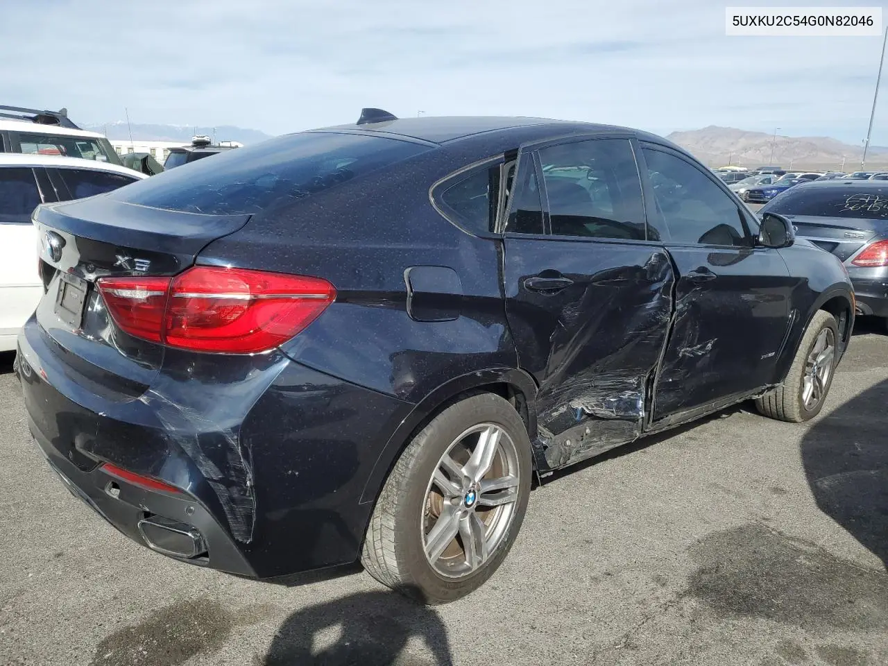 2016 BMW X6 xDrive35I VIN: 5UXKU2C54G0N82046 Lot: 53097325