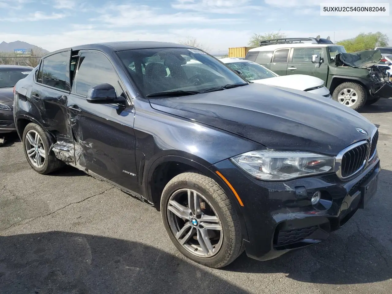 2016 BMW X6 xDrive35I VIN: 5UXKU2C54G0N82046 Lot: 53097325