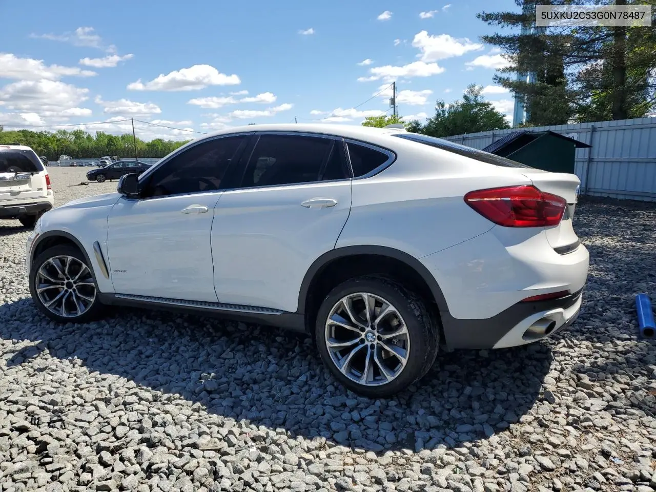 2016 BMW X6 xDrive35I VIN: 5UXKU2C53G0N78487 Lot: 55889705