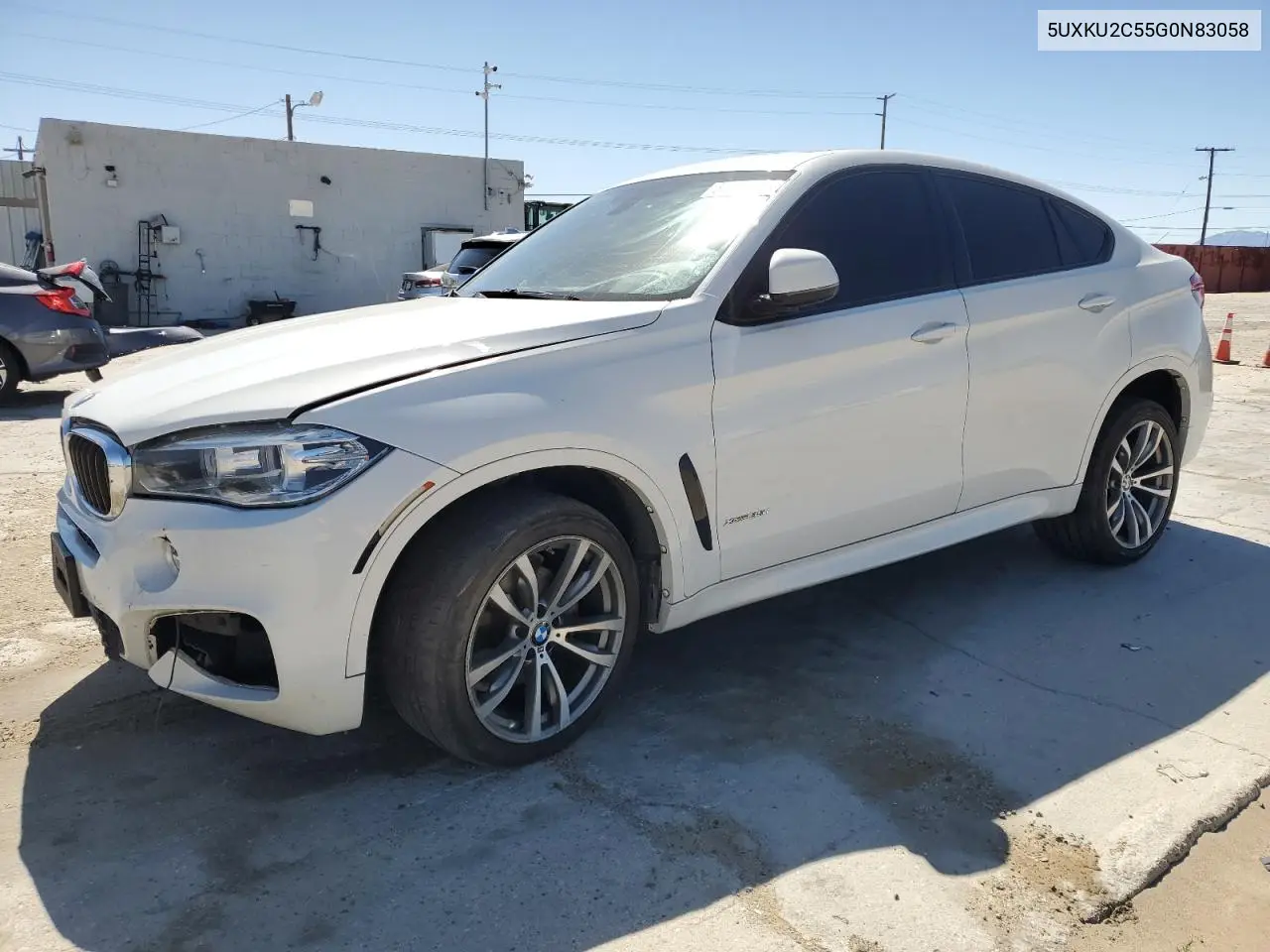 2016 BMW X6 xDrive35I VIN: 5UXKU2C55G0N83058 Lot: 56870485