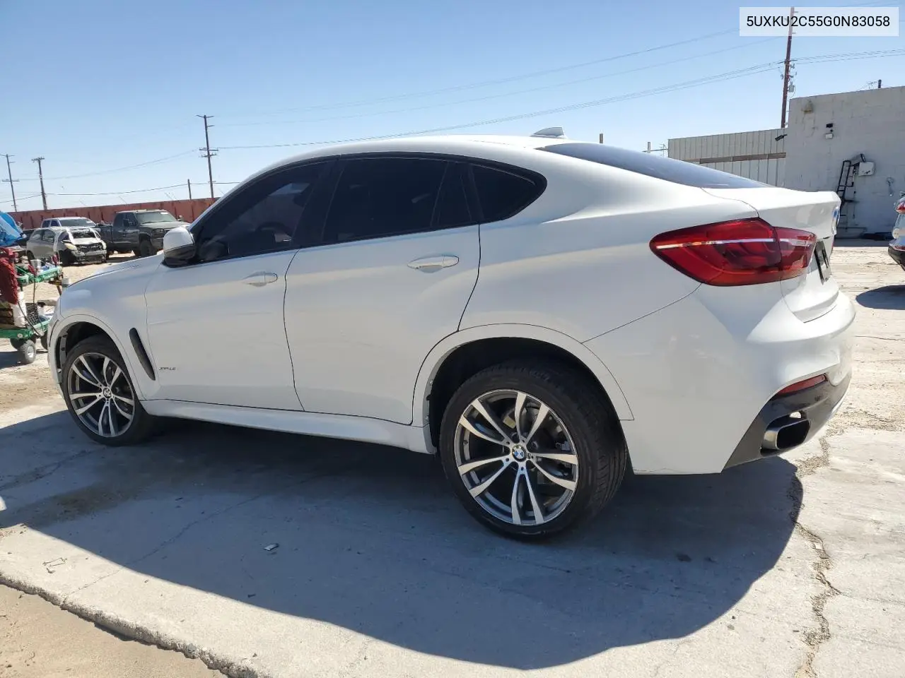 2016 BMW X6 xDrive35I VIN: 5UXKU2C55G0N83058 Lot: 56870485