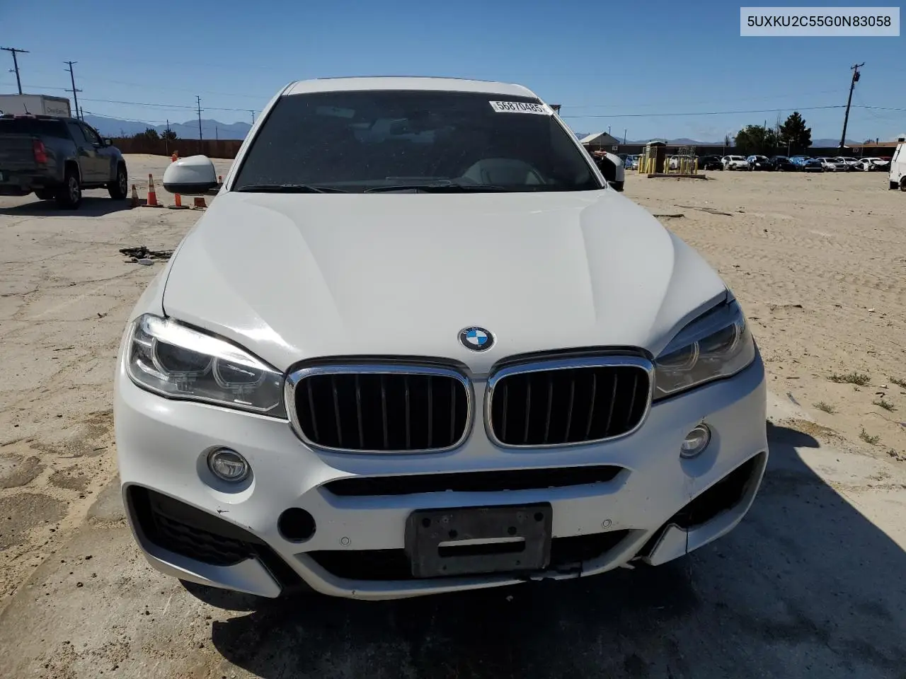 2016 BMW X6 xDrive35I VIN: 5UXKU2C55G0N83058 Lot: 56870485