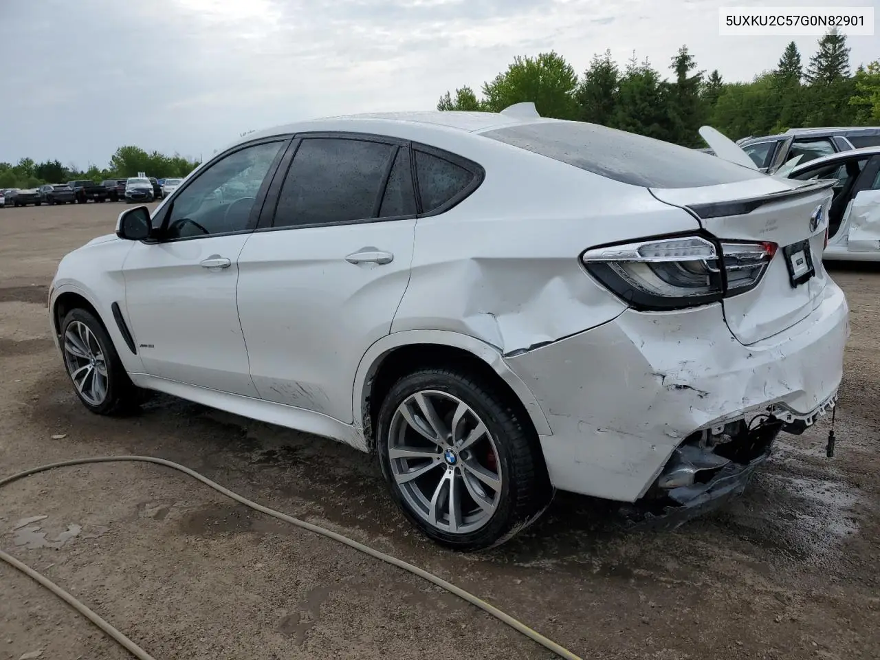 2016 BMW X6 xDrive35I VIN: 5UXKU2C57G0N82901 Lot: 59969435