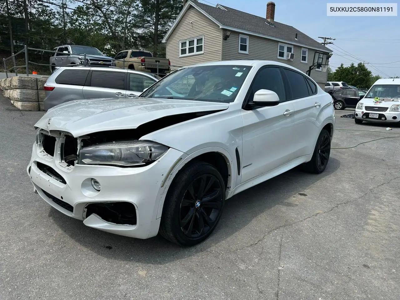 2016 BMW X6 xDrive35I VIN: 5UXKU2C58G0N81191 Lot: 61031345