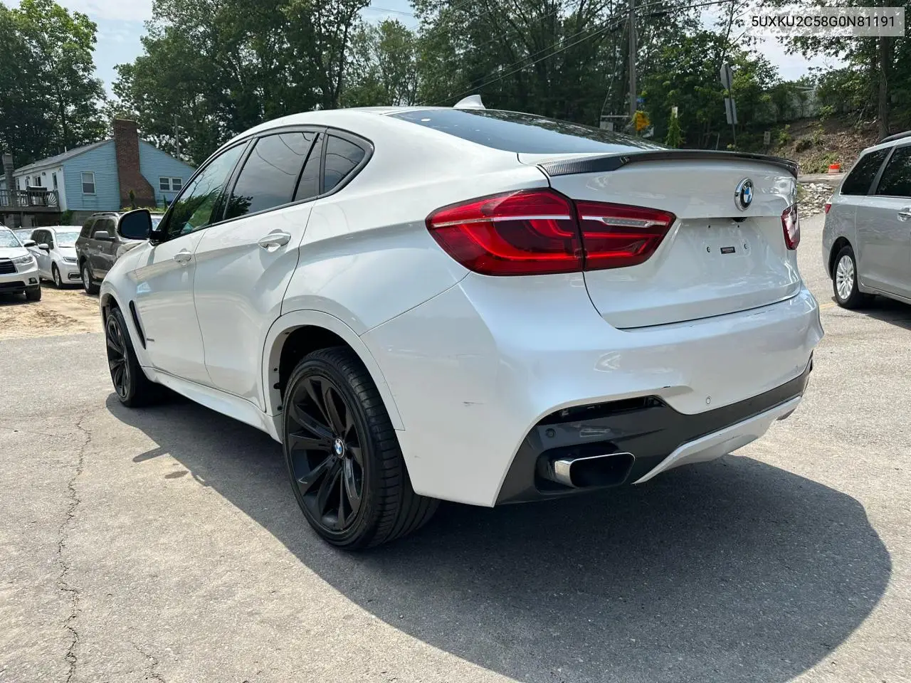 2016 BMW X6 xDrive35I VIN: 5UXKU2C58G0N81191 Lot: 61031345
