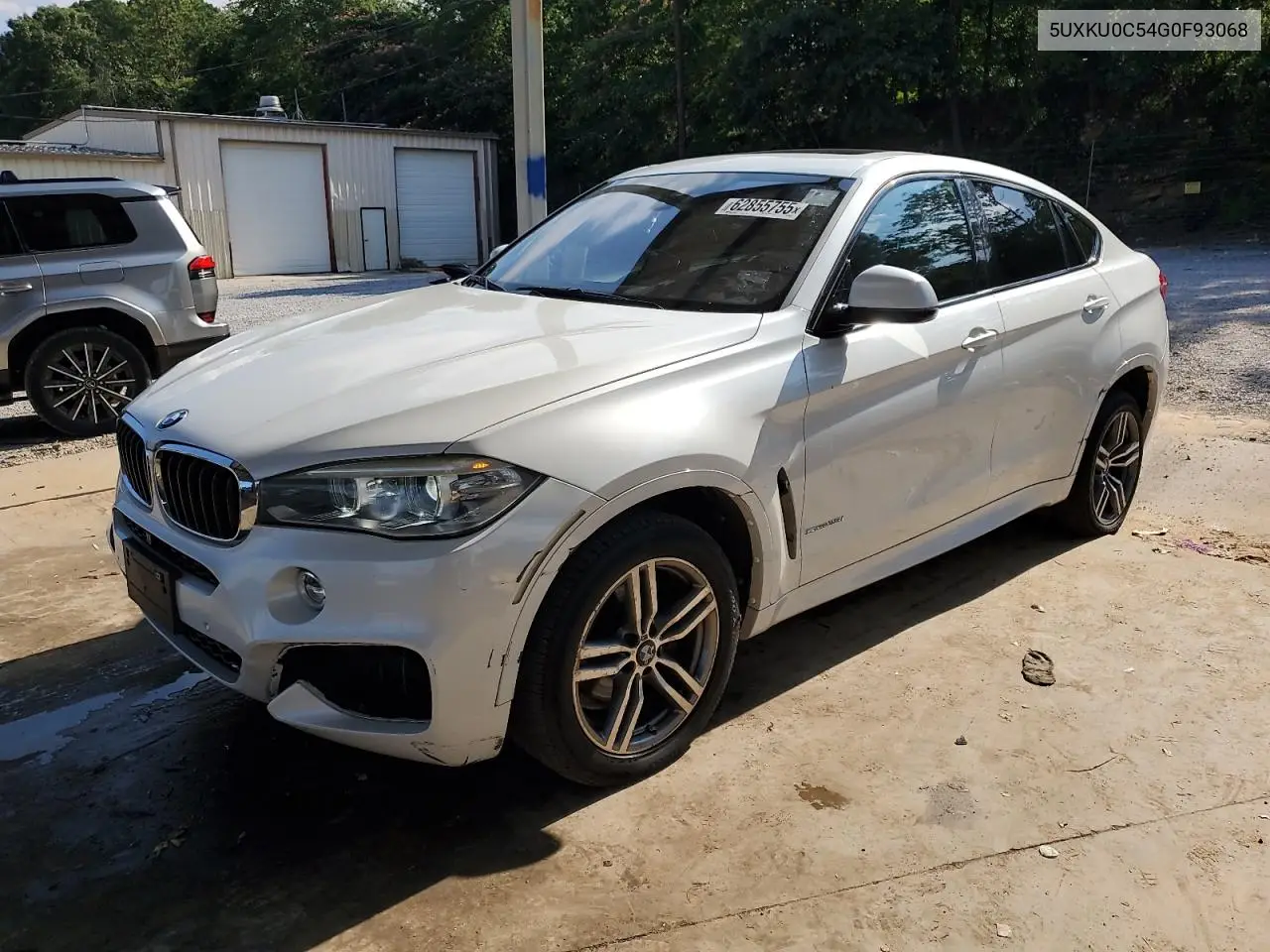 2016 BMW X6 Sdrive35I VIN: 5UXKU0C54G0F93068 Lot: 62855755