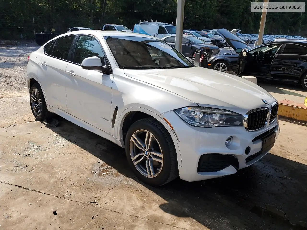 2016 BMW X6 Sdrive35I VIN: 5UXKU0C54G0F93068 Lot: 62855755