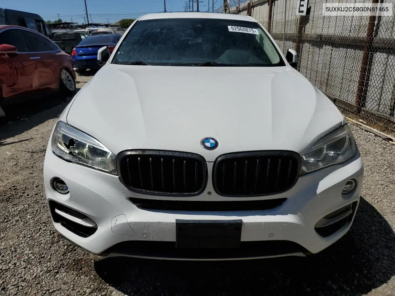 2016 BMW X6 xDrive35I VIN: 5UXKU2C58G0N81465 Lot: 62960075