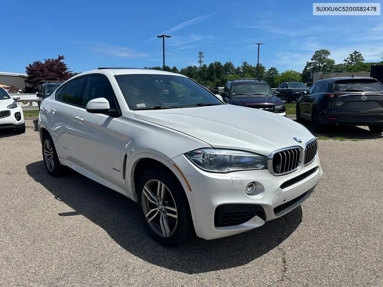 2016 BMW X6 xDrive50I VIN: 5UXKU6C52G0S82478 Lot: 63113945