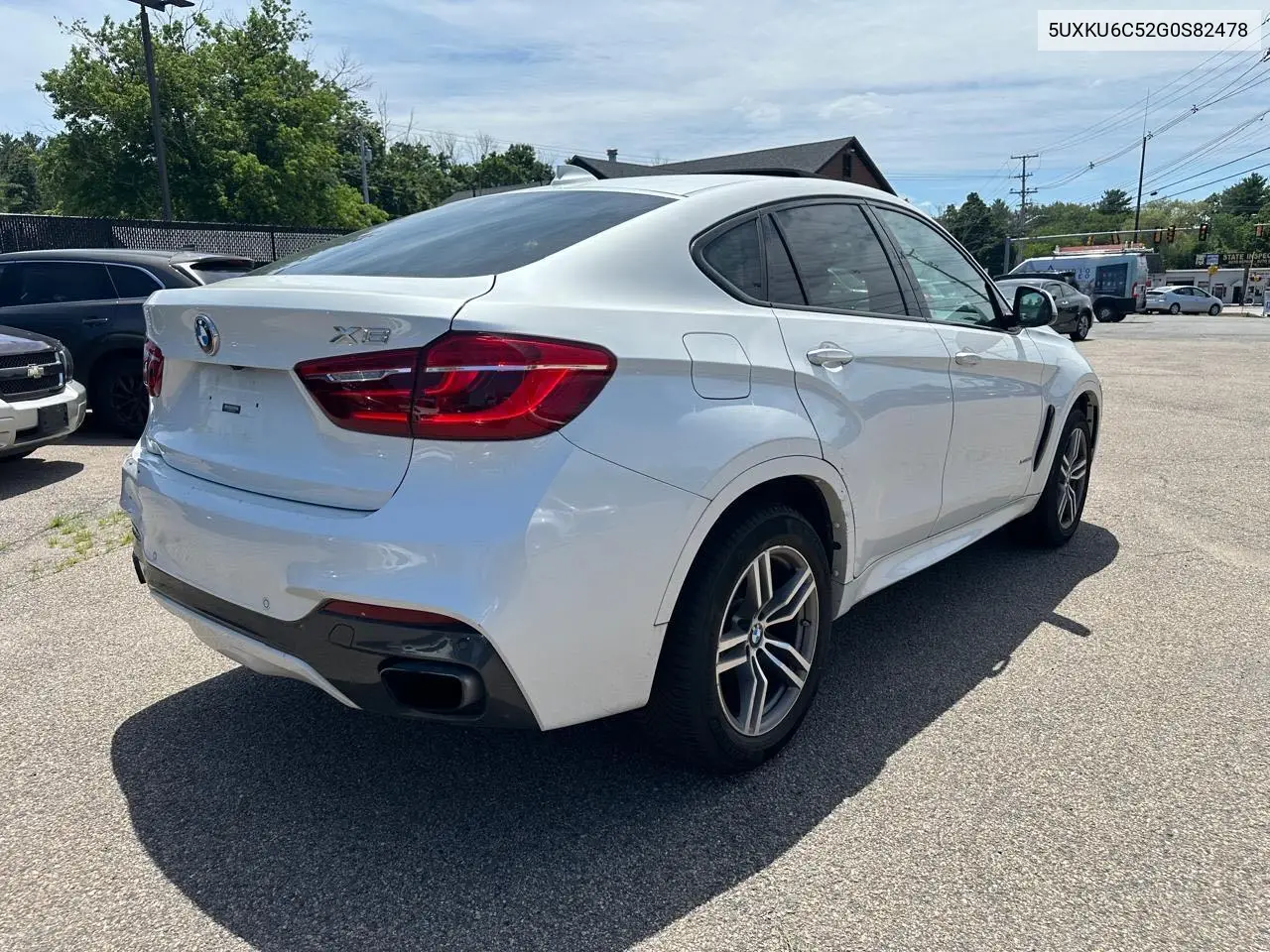 2016 BMW X6 xDrive50I VIN: 5UXKU6C52G0S82478 Lot: 63113945