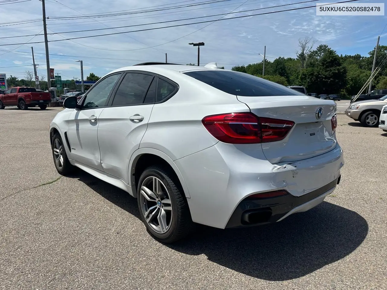 2016 BMW X6 xDrive50I VIN: 5UXKU6C52G0S82478 Lot: 63113945