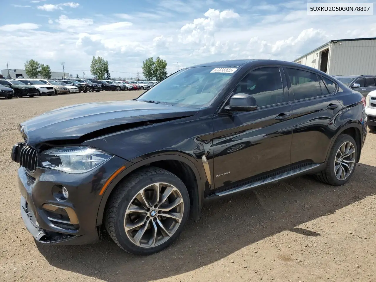 2016 BMW X6 xDrive35I VIN: 5UXKU2C50G0N78897 Lot: 63328025