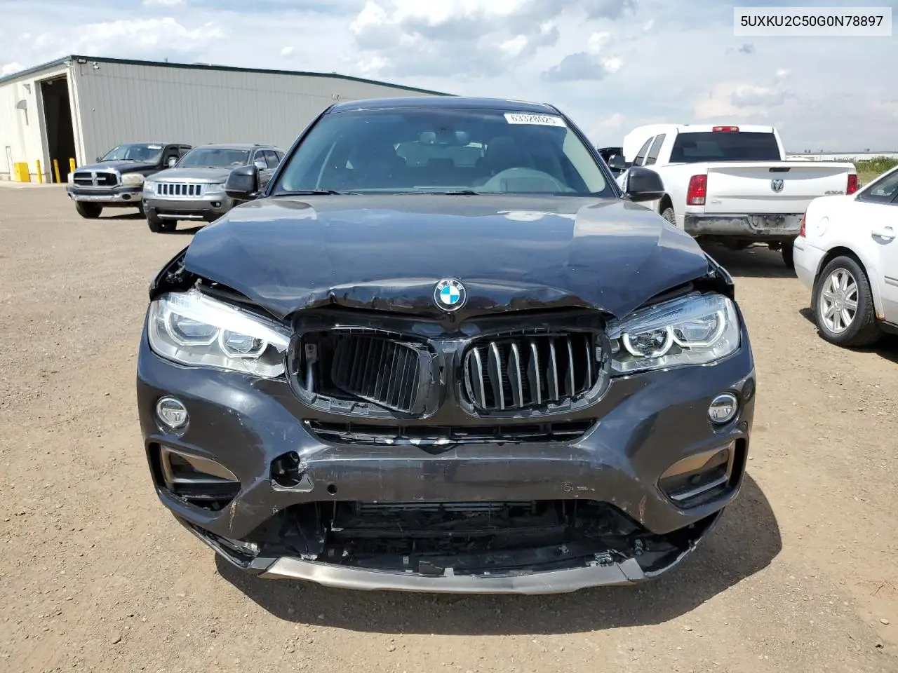 2016 BMW X6 xDrive35I VIN: 5UXKU2C50G0N78897 Lot: 63328025