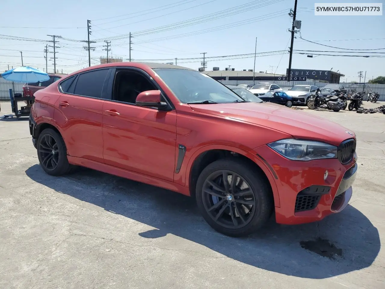 2017 BMW X6 M VIN: 5YMKW8C57H0U71773 Lot: 51582765
