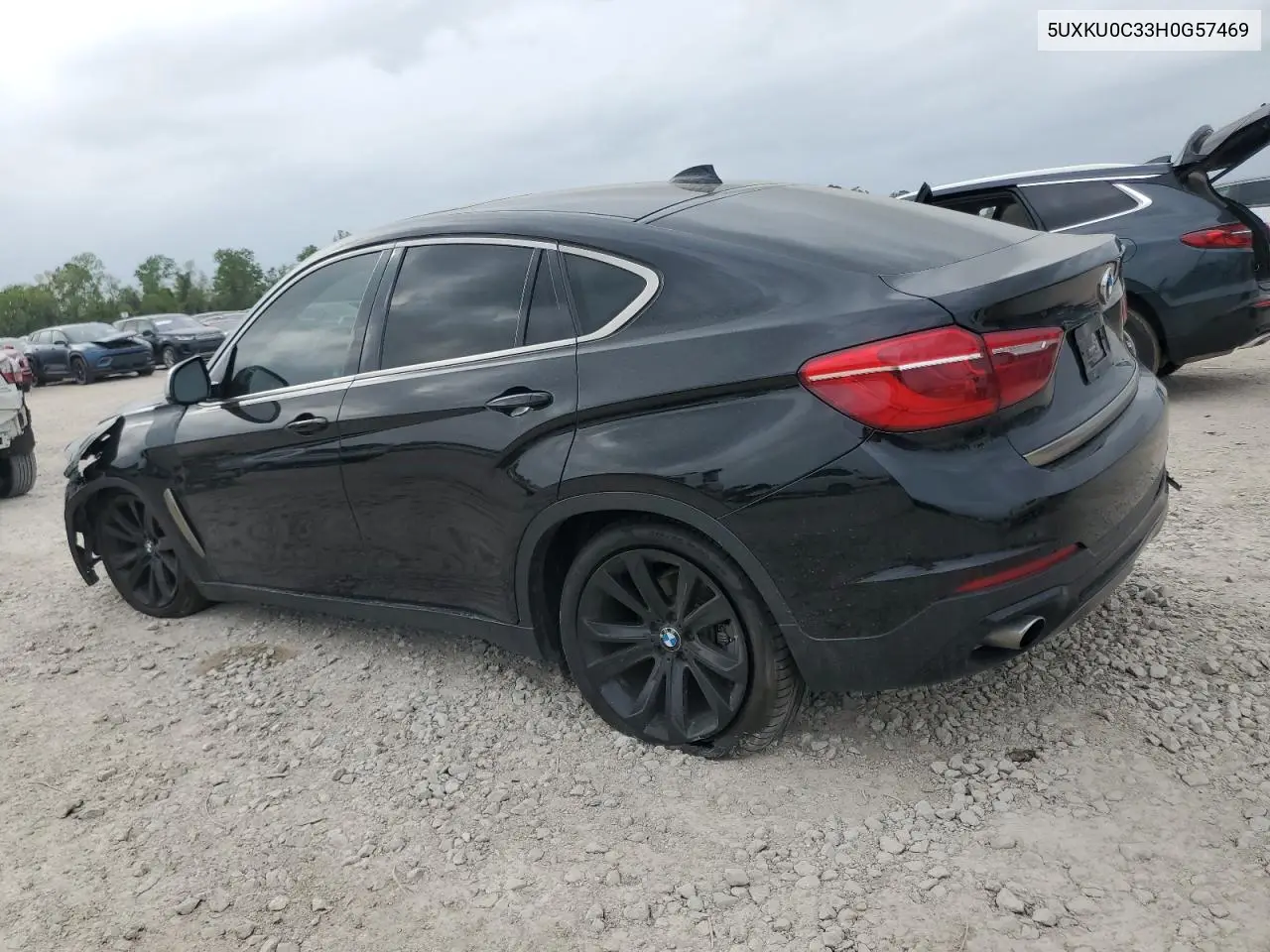 2017 BMW X6 Sdrive35I VIN: 5UXKU0C33H0G57469 Lot: 51586025