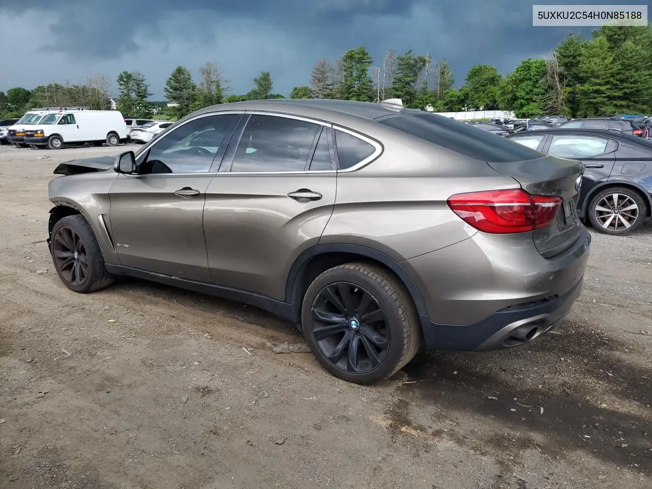 2017 BMW X6 xDrive35I VIN: 5UXKU2C54H0N85188 Lot: 61216245