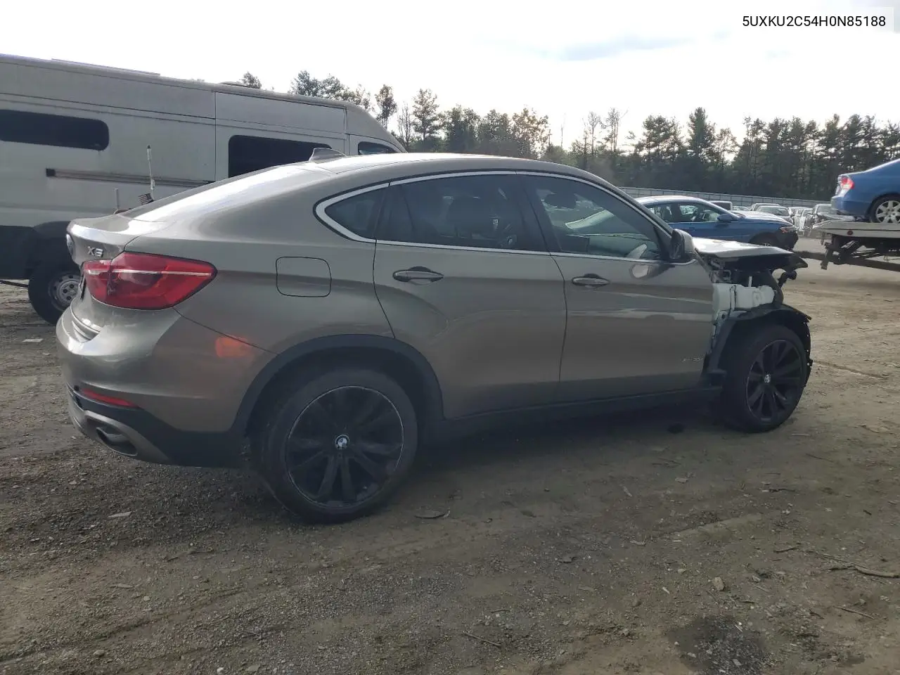 2017 BMW X6 xDrive35I VIN: 5UXKU2C54H0N85188 Lot: 61216245