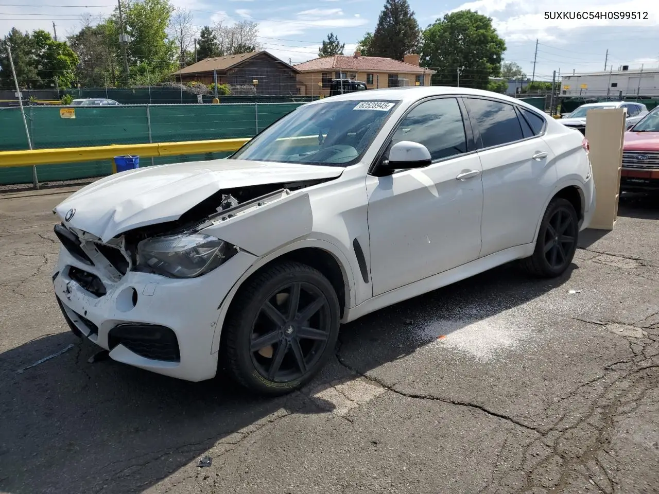 2017 BMW X6 xDrive50I VIN: 5UXKU6C54H0S99512 Lot: 62528945