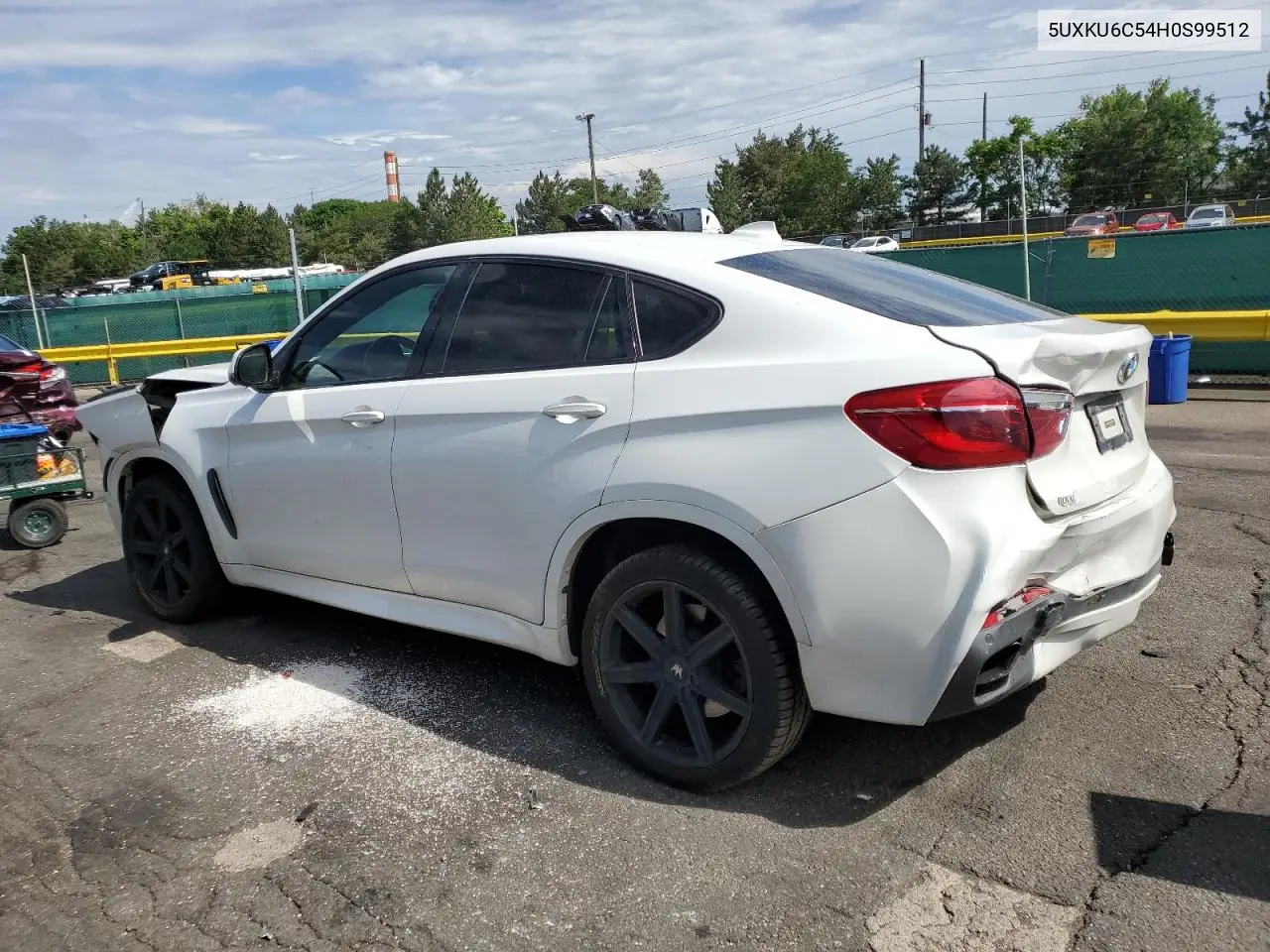 2017 BMW X6 xDrive50I VIN: 5UXKU6C54H0S99512 Lot: 62528945