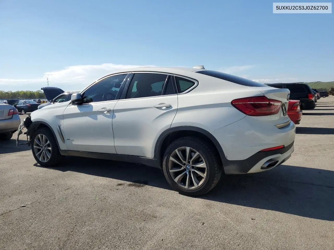 2018 BMW X6 xDrive35I VIN: 5UXKU2C53J0Z62700 Lot: 55611955