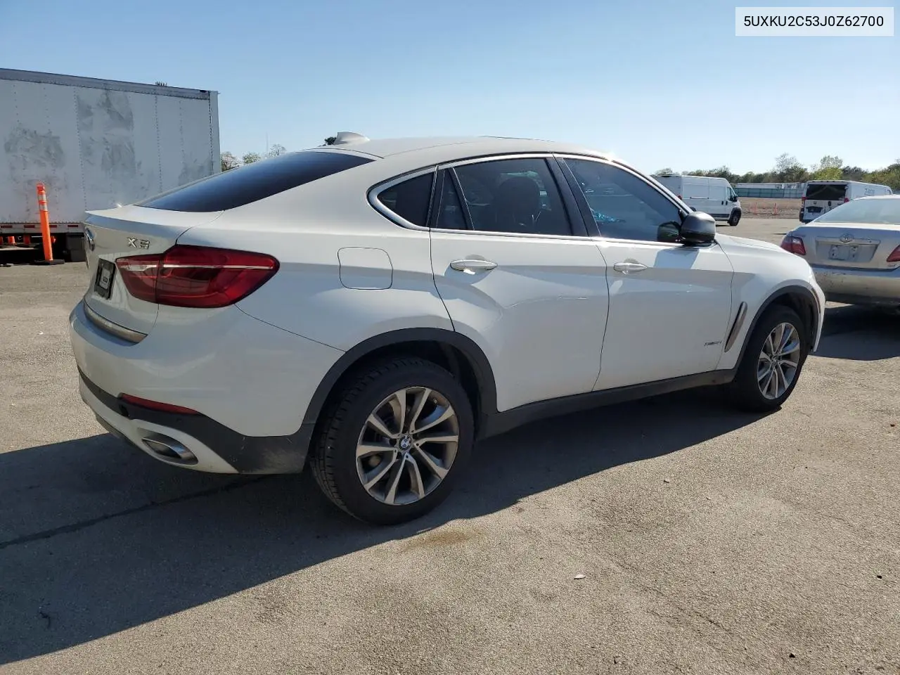 2018 BMW X6 xDrive35I VIN: 5UXKU2C53J0Z62700 Lot: 55611955