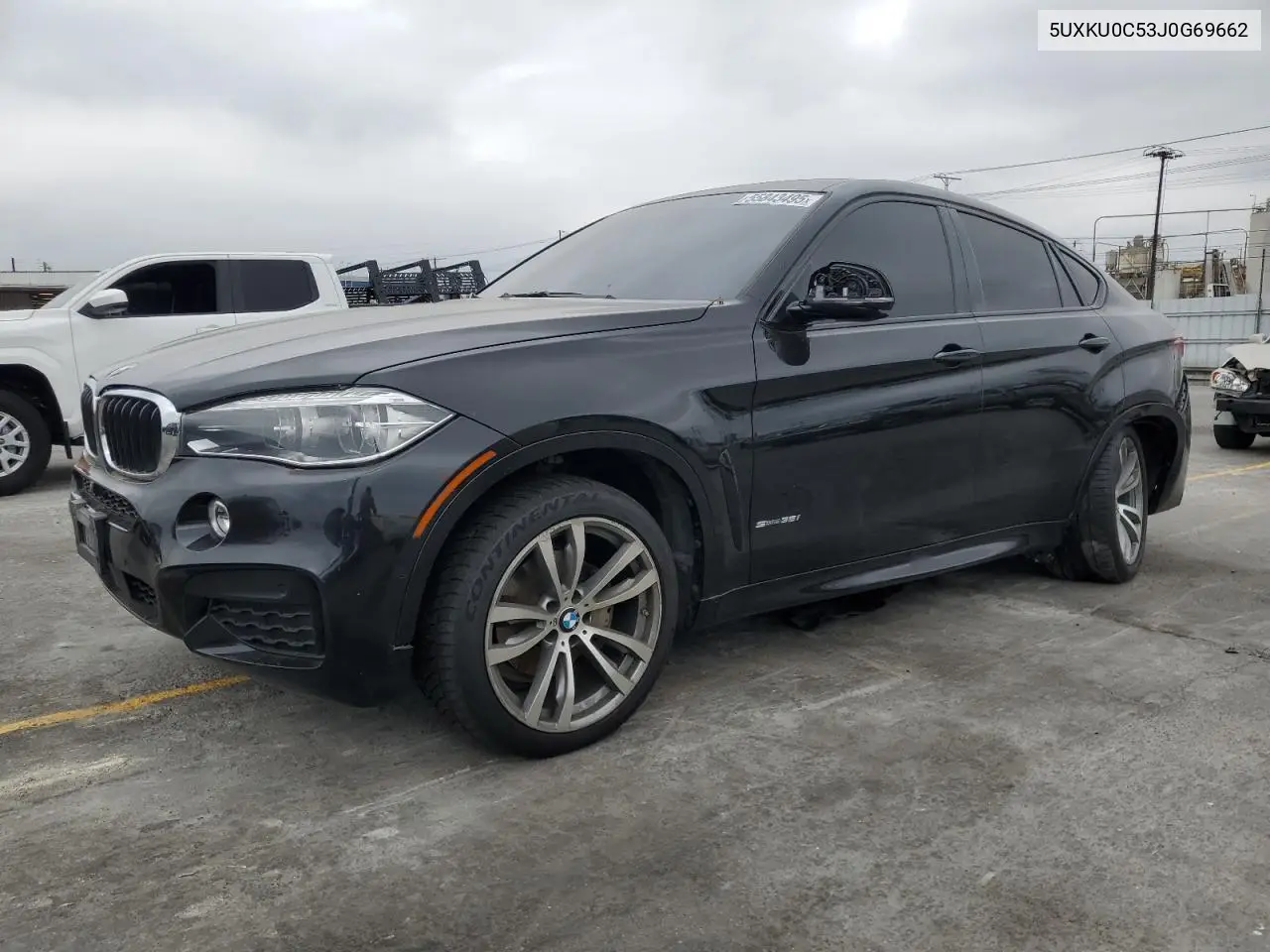2018 BMW X6 Sdrive35I VIN: 5UXKU0C53J0G69662 Lot: 55843495