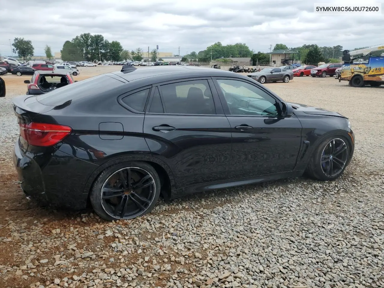 2018 BMW X6 M VIN: 5YMKW8C56J0U72600 Lot: 56209735