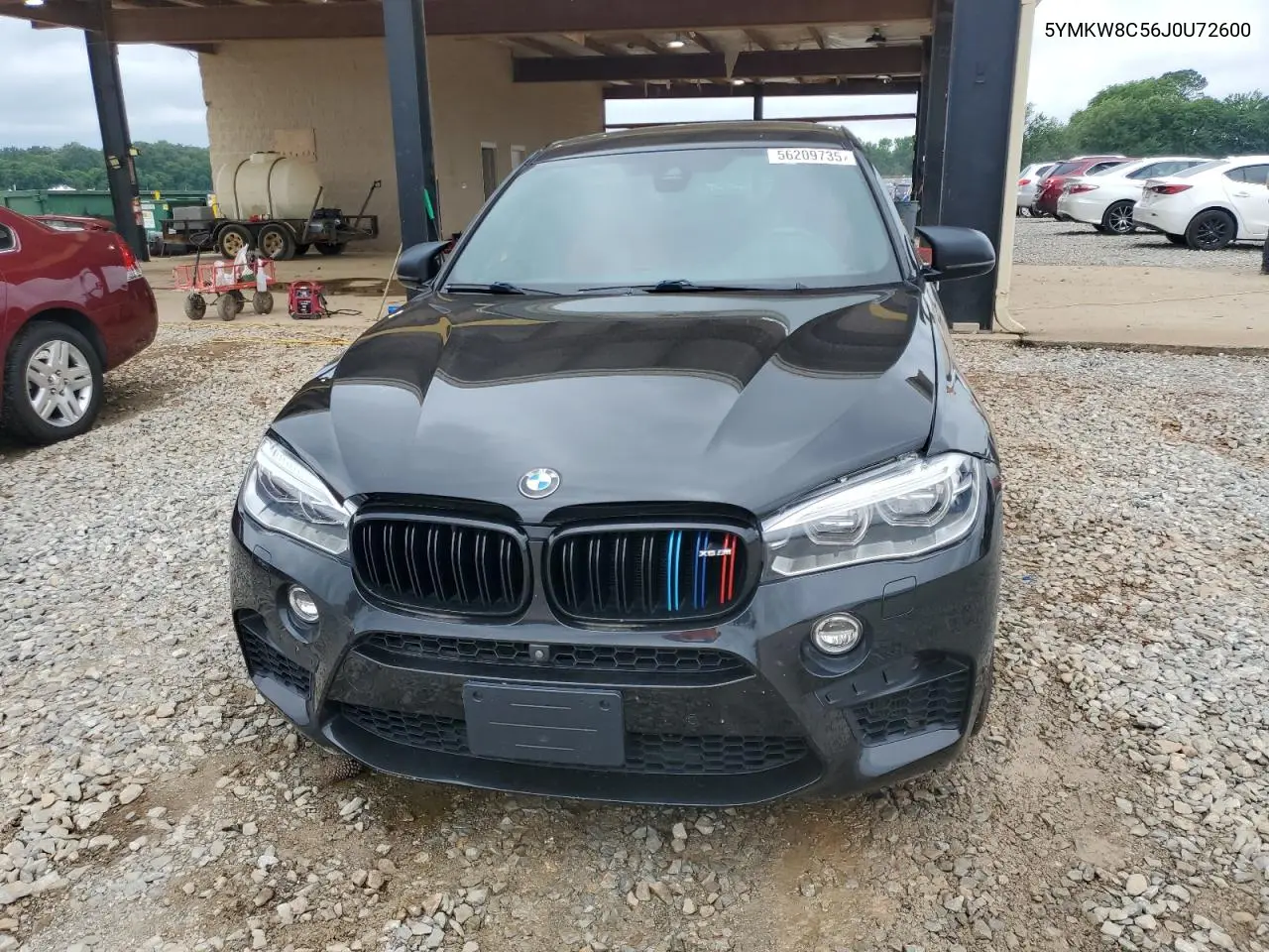 2018 BMW X6 M VIN: 5YMKW8C56J0U72600 Lot: 56209735