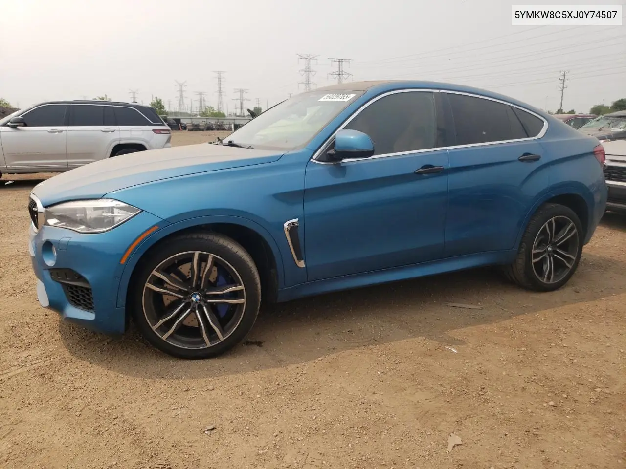 2018 BMW X6 M VIN: 5YMKW8C5XJ0Y74507 Lot: 59029765