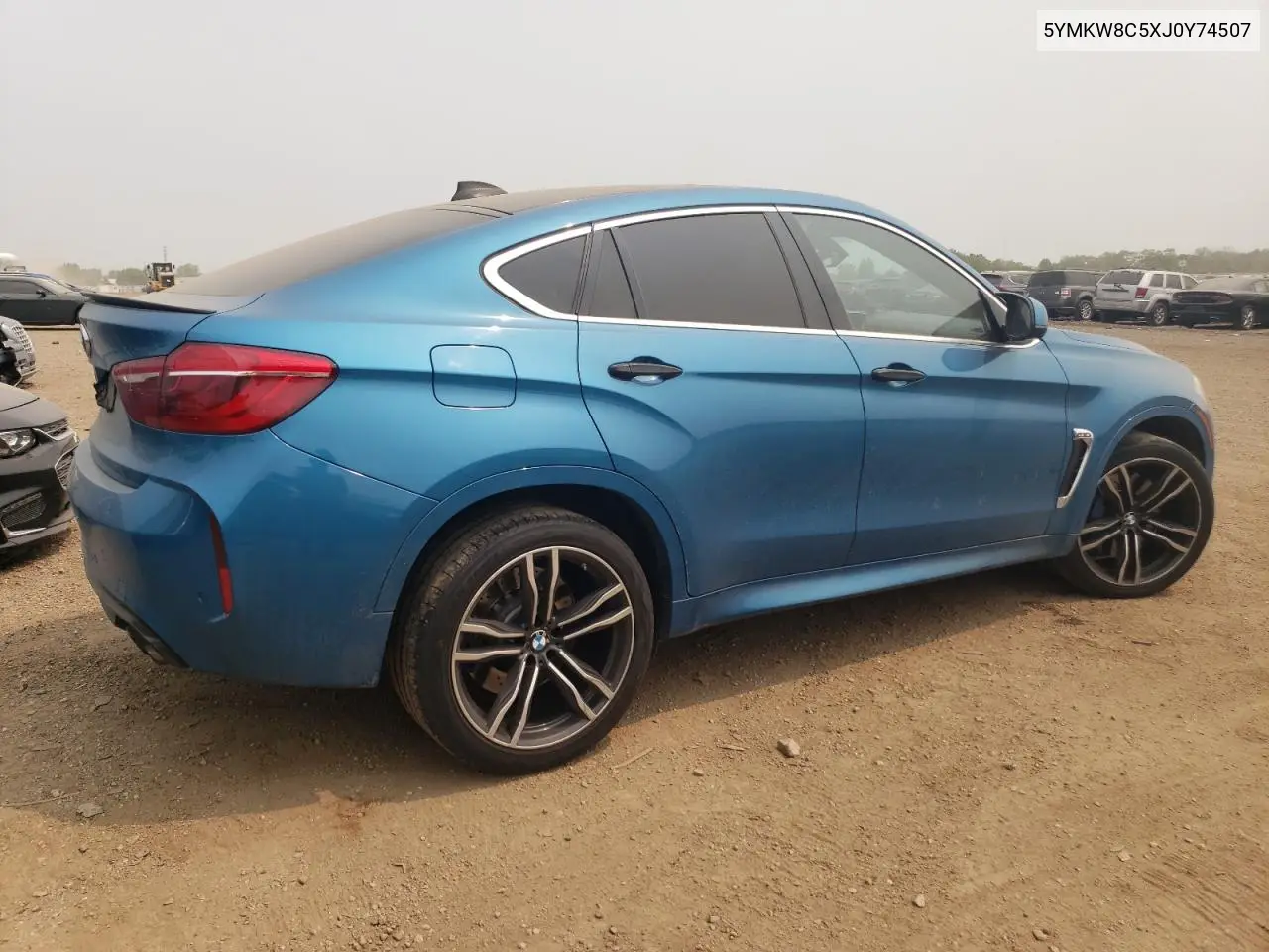 2018 BMW X6 M VIN: 5YMKW8C5XJ0Y74507 Lot: 59029765
