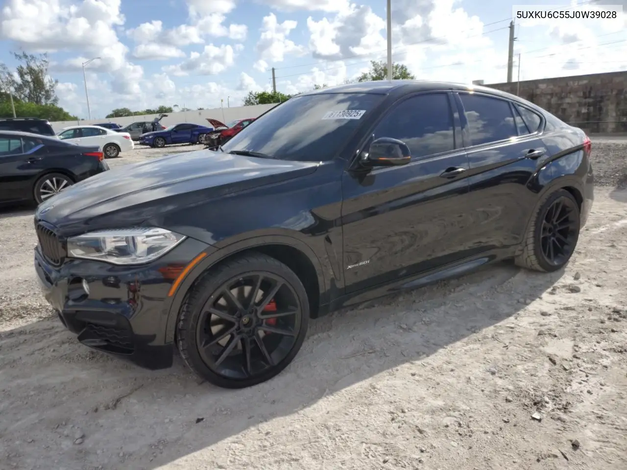 2018 BMW X6 xDrive50I VIN: 5UXKU6C55J0W39028 Lot: 61130925