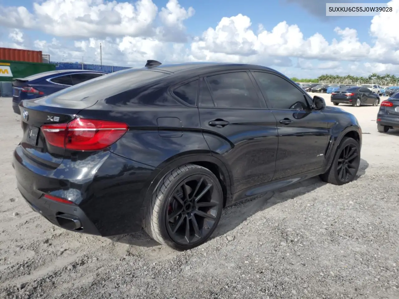 2018 BMW X6 xDrive50I VIN: 5UXKU6C55J0W39028 Lot: 61130925