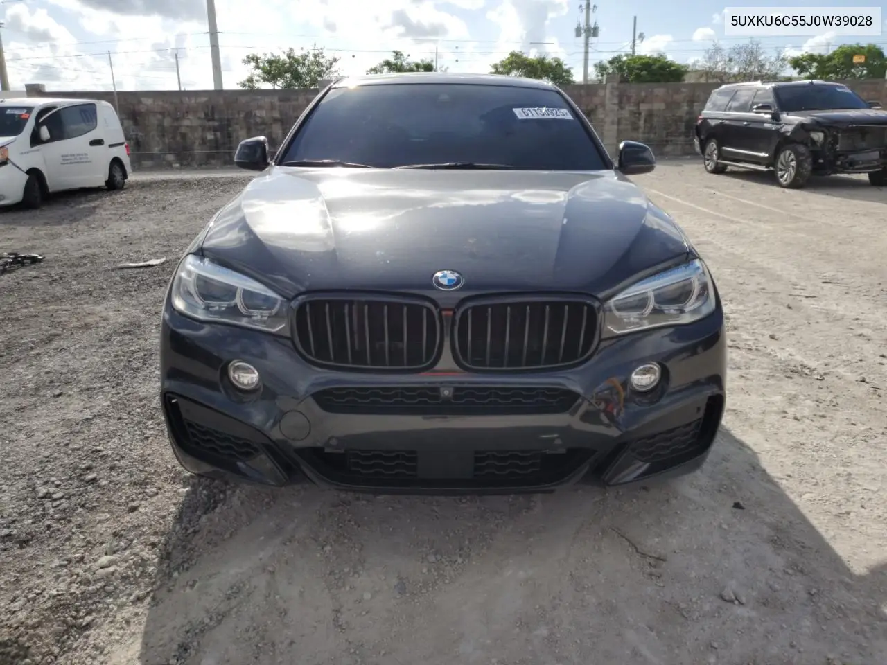 2018 BMW X6 xDrive50I VIN: 5UXKU6C55J0W39028 Lot: 61130925